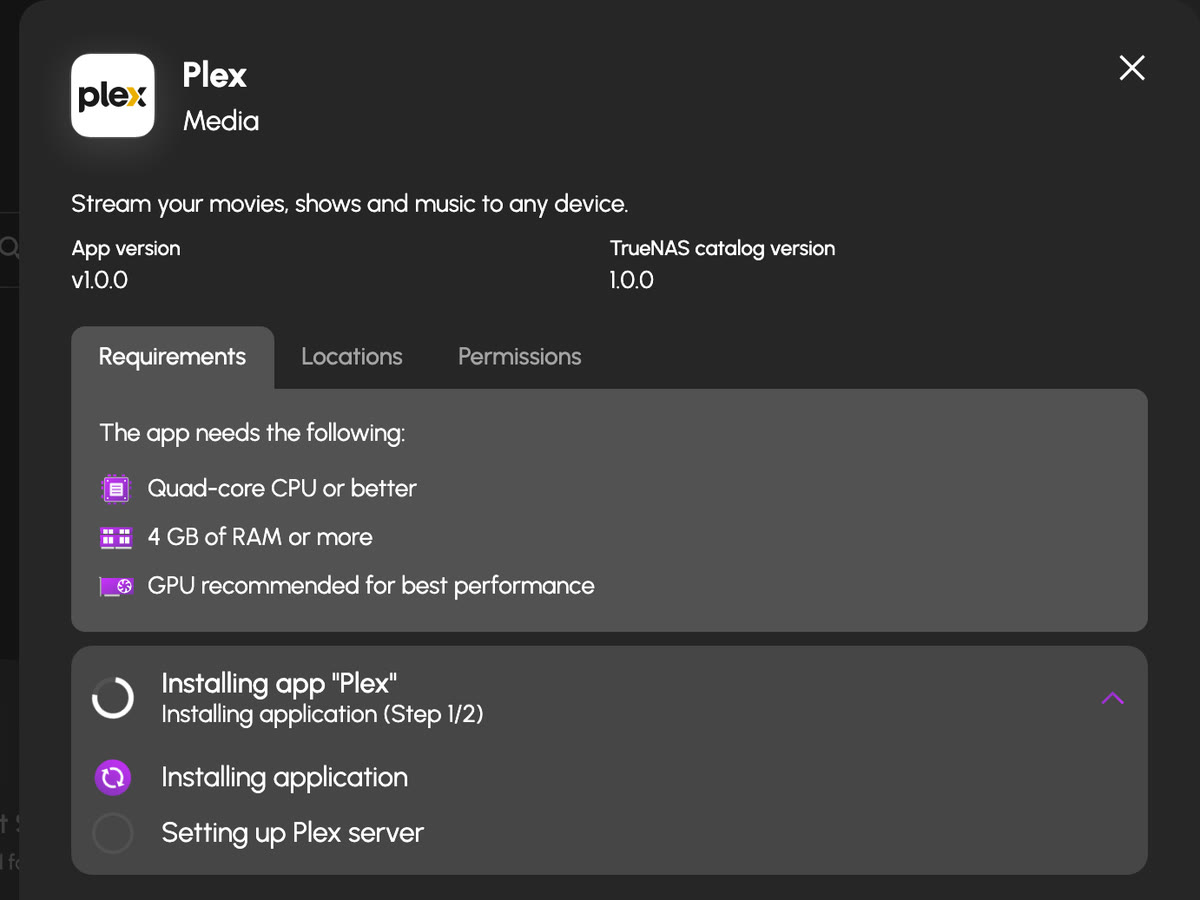 HexOS setting Plex up, one step at a time